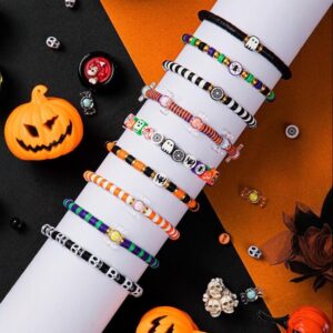Halloween Jewellery Making Kit - Pumpkin & Ghost Candy Box Set - view 4