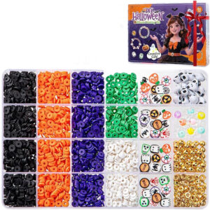 Halloween Jewellery Making Kit - Pumpkin & Ghost Candy Box Set - view 5