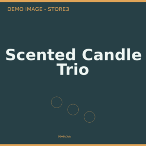 Scented Candle Trio