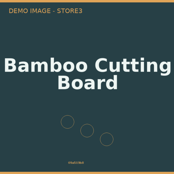 Bamboo Cutting Board
