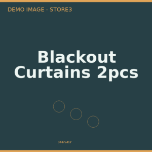 Blackout Curtains 2pcs